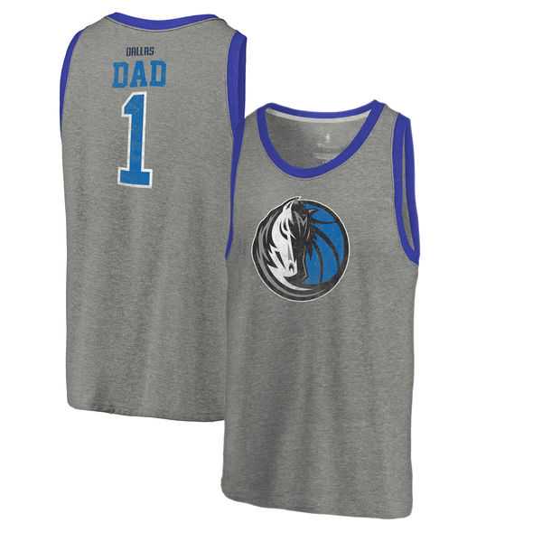 Dallas Mavericks Fanatics Branded Greatest Dad Tri-Blend Tank Top - Heathered Gray,We sell and wholesale Dallas Mavericks Fanatics Branded Greatest Dad Tri-Blend Tank Top - Heathered Gray on line form chian!
